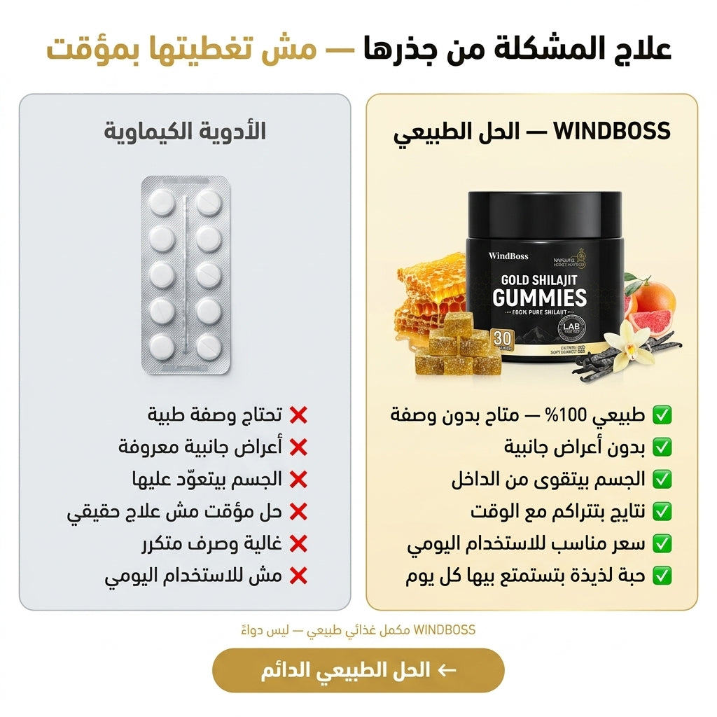 WINDBOSS - Pure Shilajit Gummies