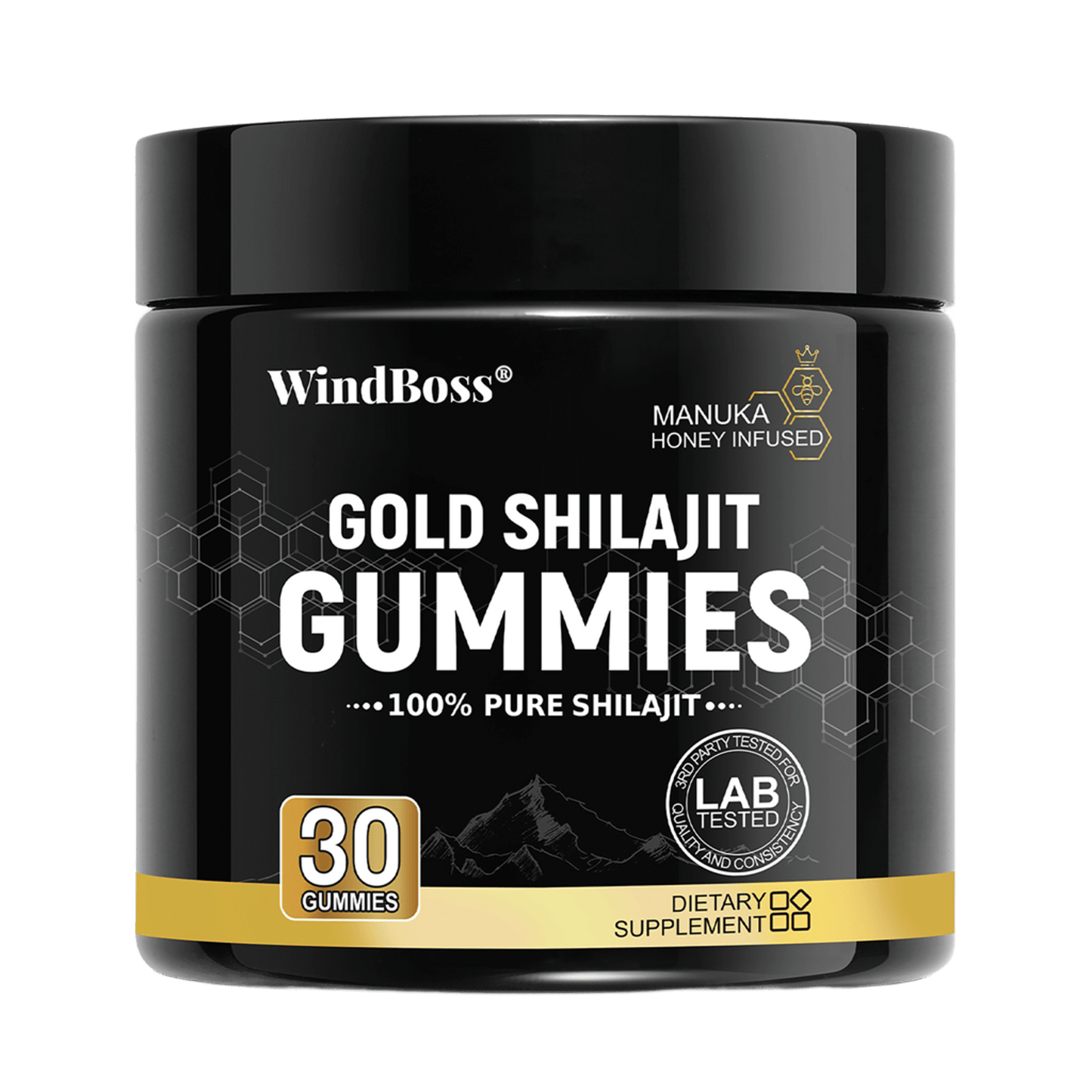 WINDBOSS - Pure Shilajit Gummies